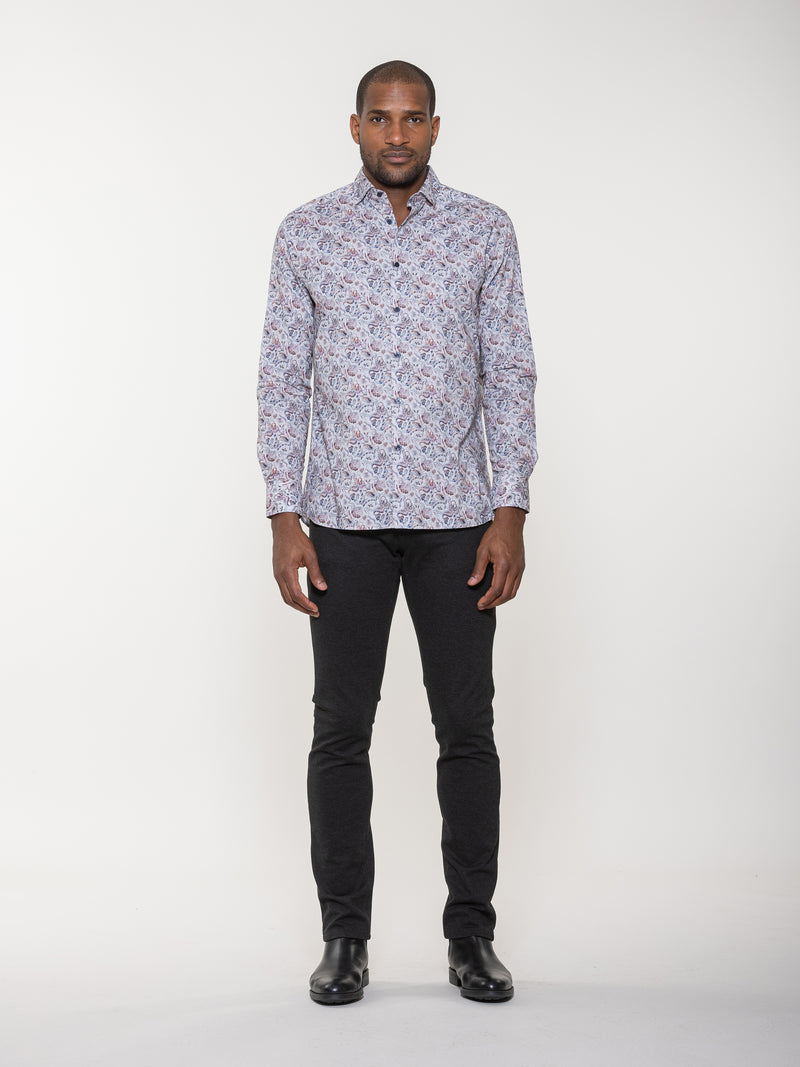 Digital Floral Print Shirt