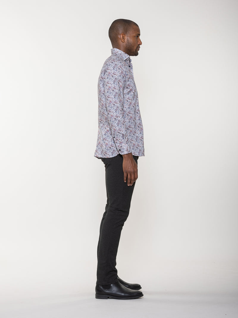 Digital Floral Print Shirt