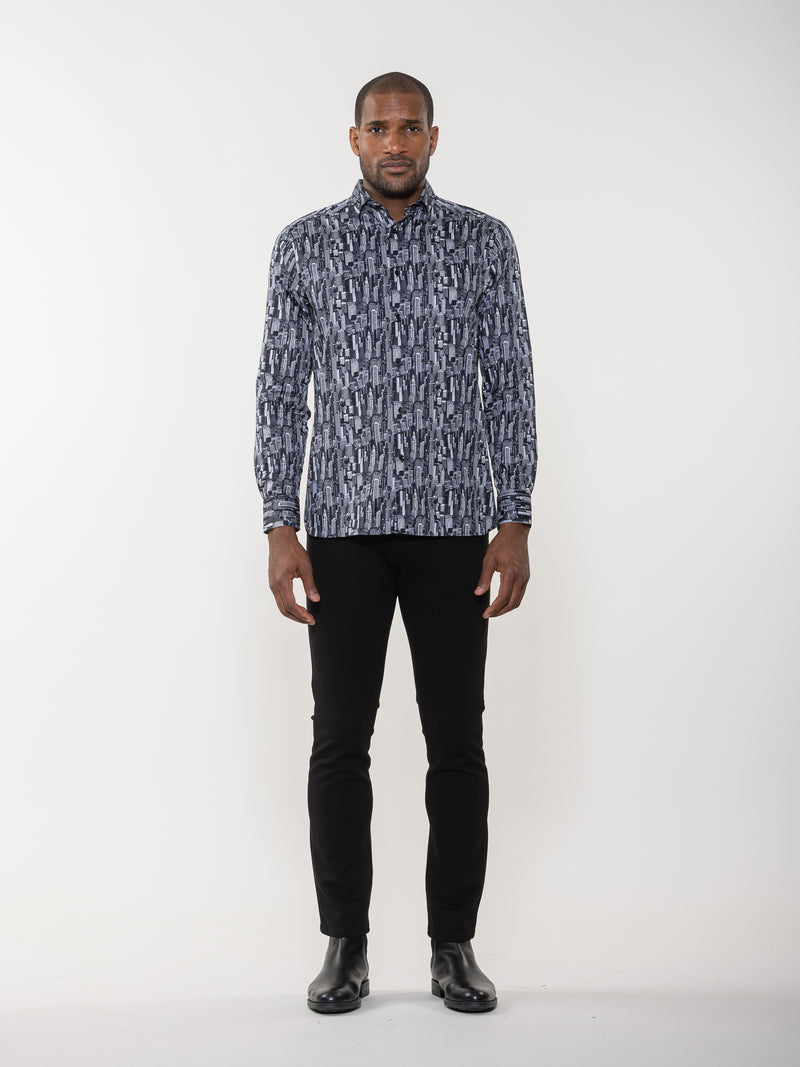 City Scape Printed Shirt