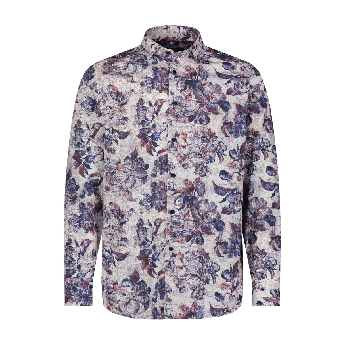 Antique Floral Print Shirt