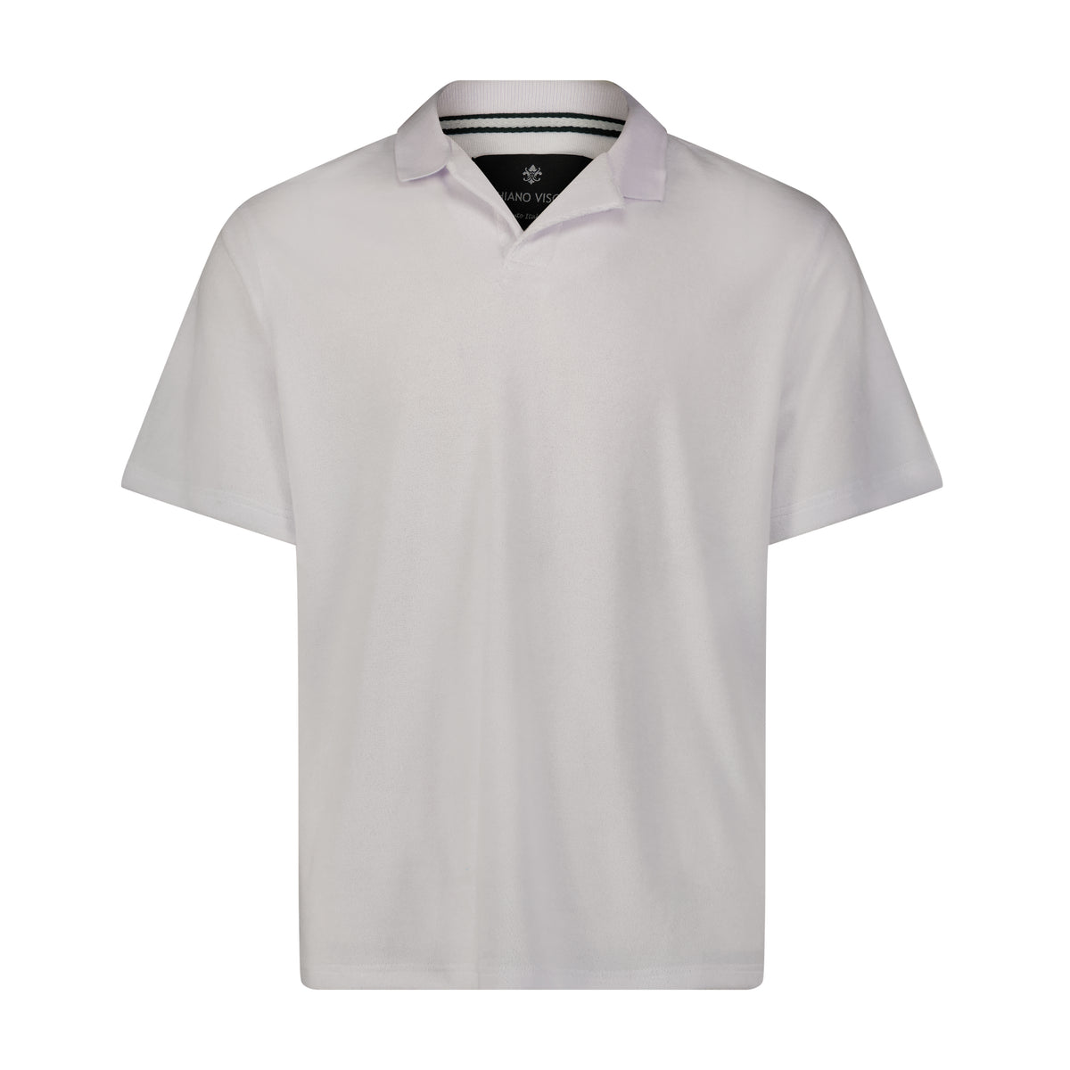 White Terry Summer Polo