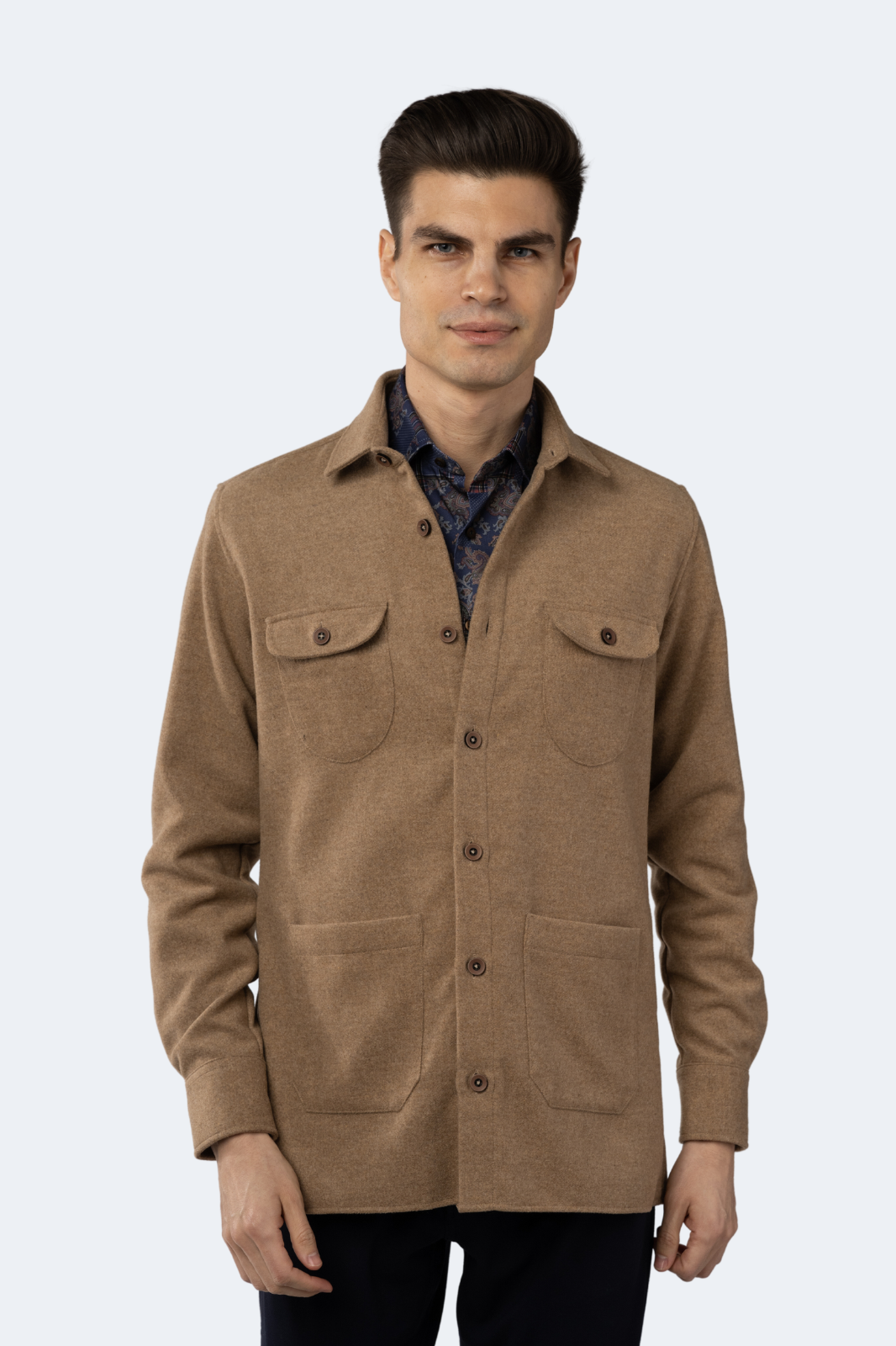 Leo Camel Shacket