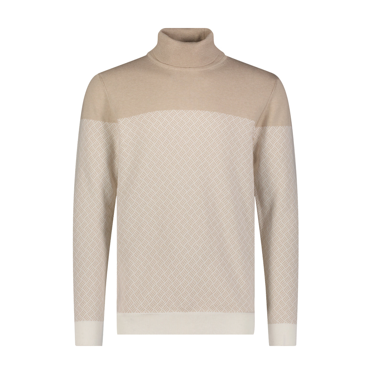 Jacquard Turtleneck