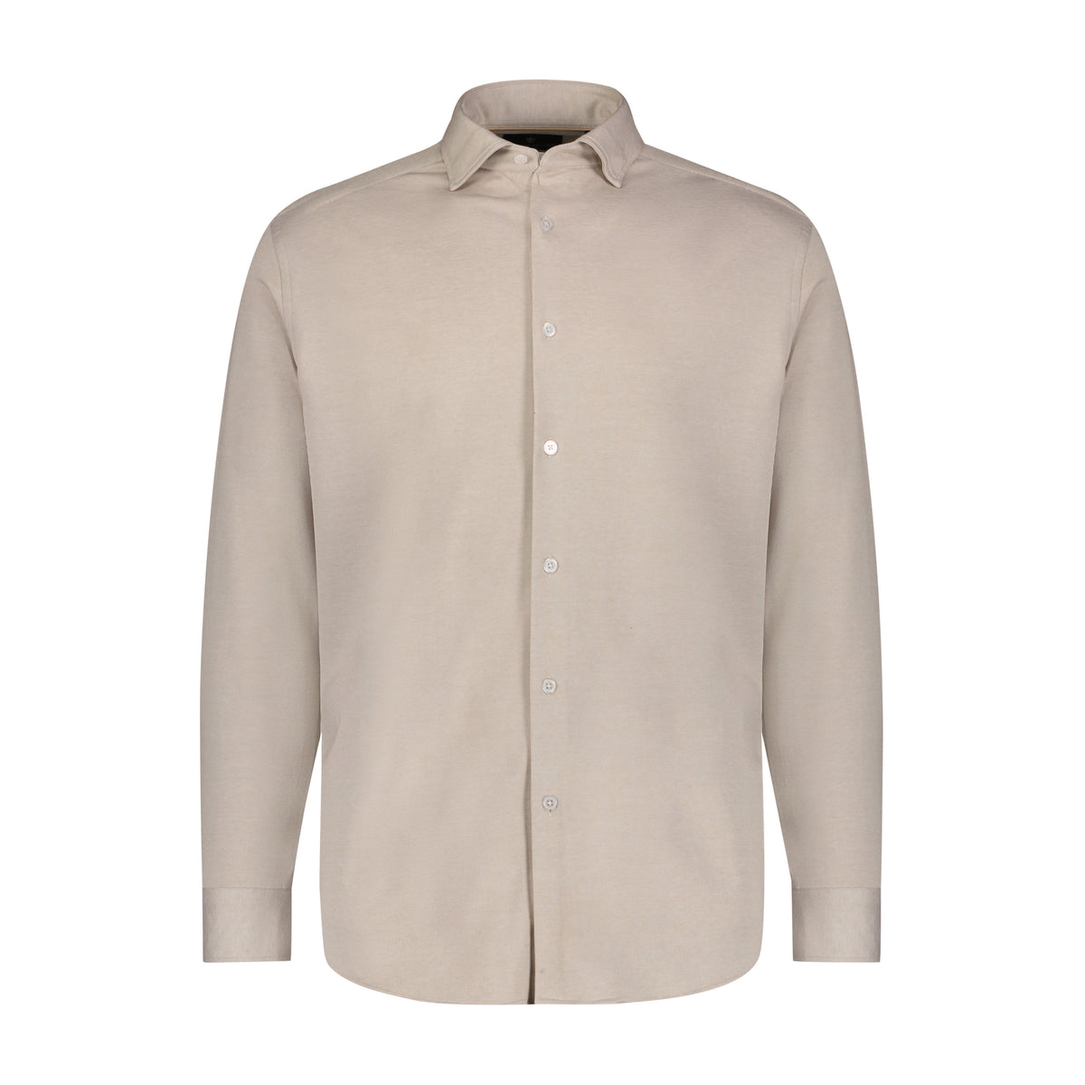 Micro Melange Knit Shirt