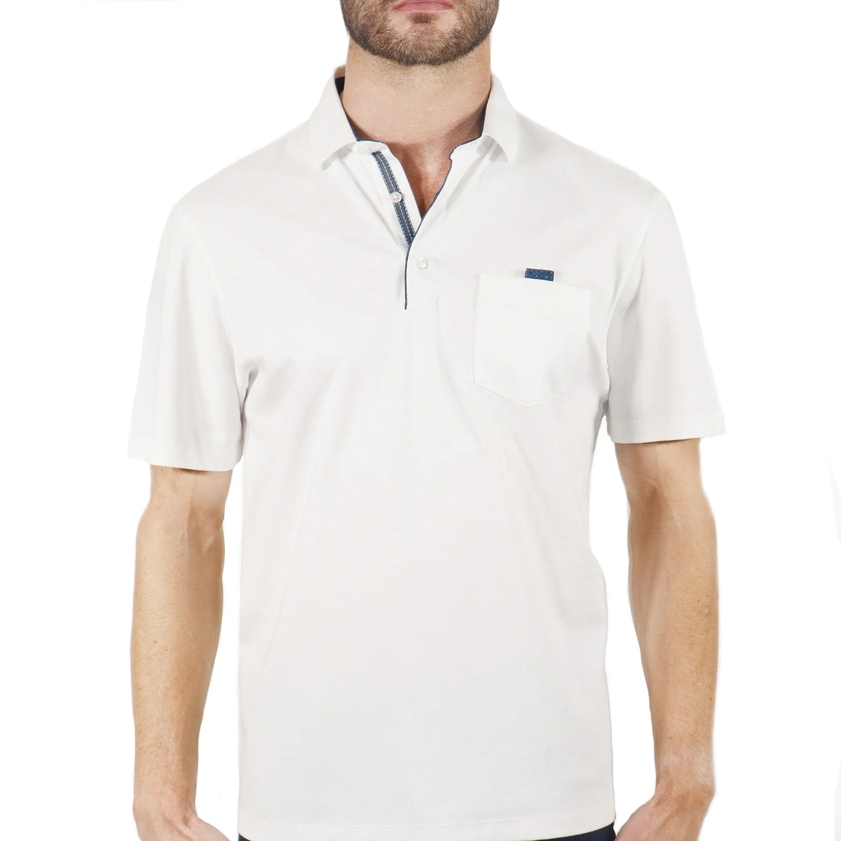 Max Colton White Polo