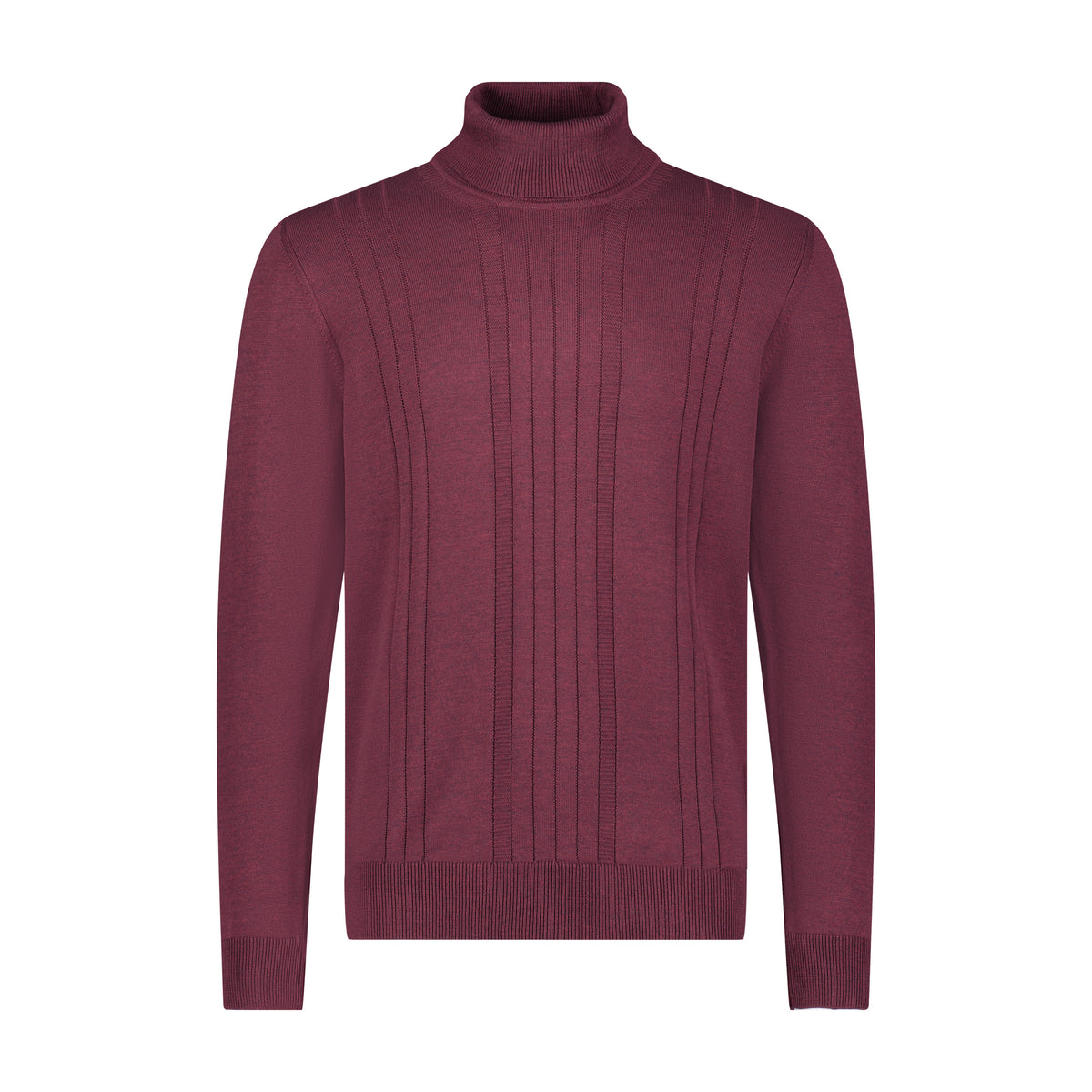 Panelled Turtleneck