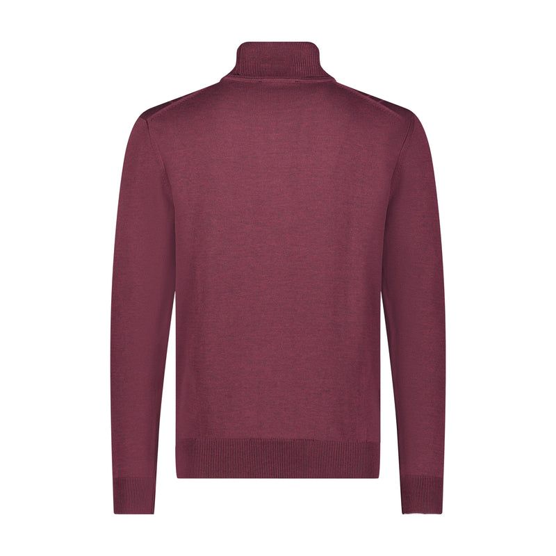 Panelled Turtleneck