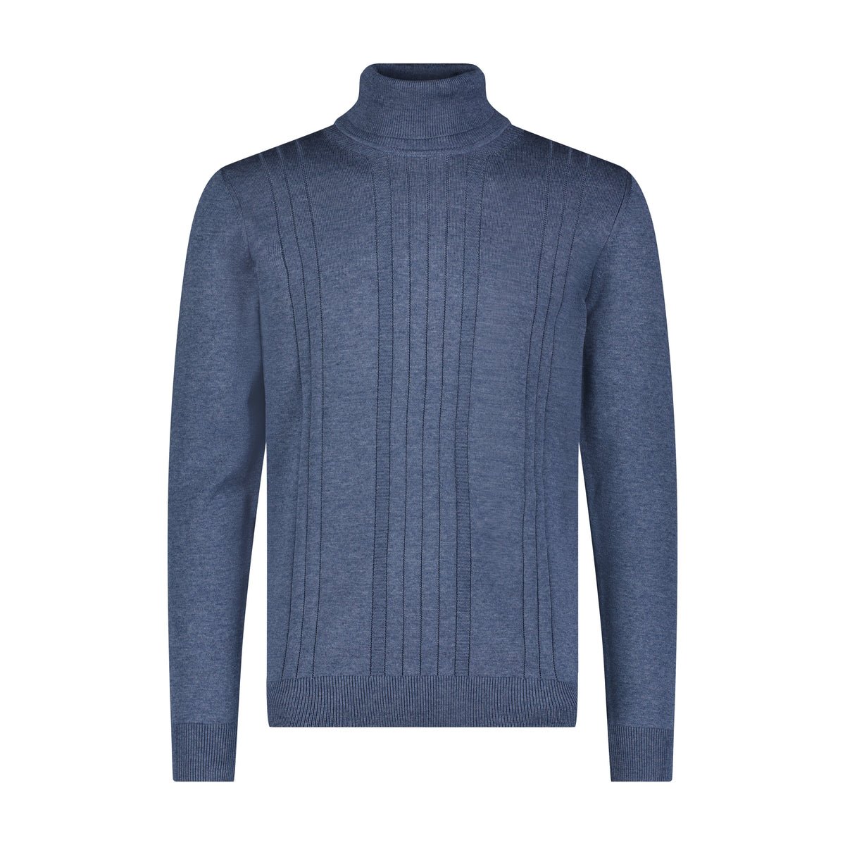 Panelled Turtleneck