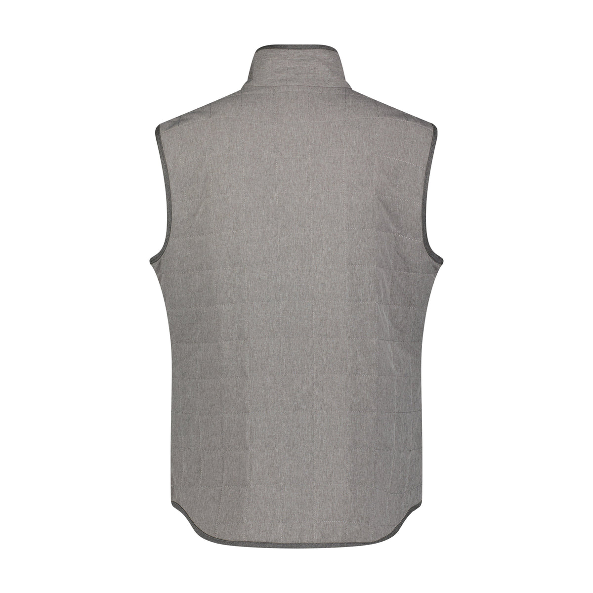 Grey Lightweight Quilted Vest