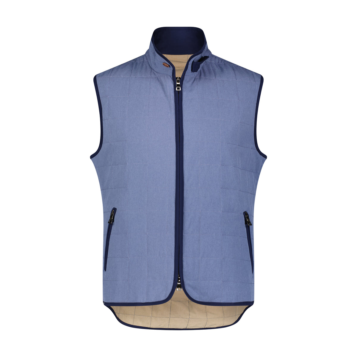 Indigo Lightweight Quilted Vest