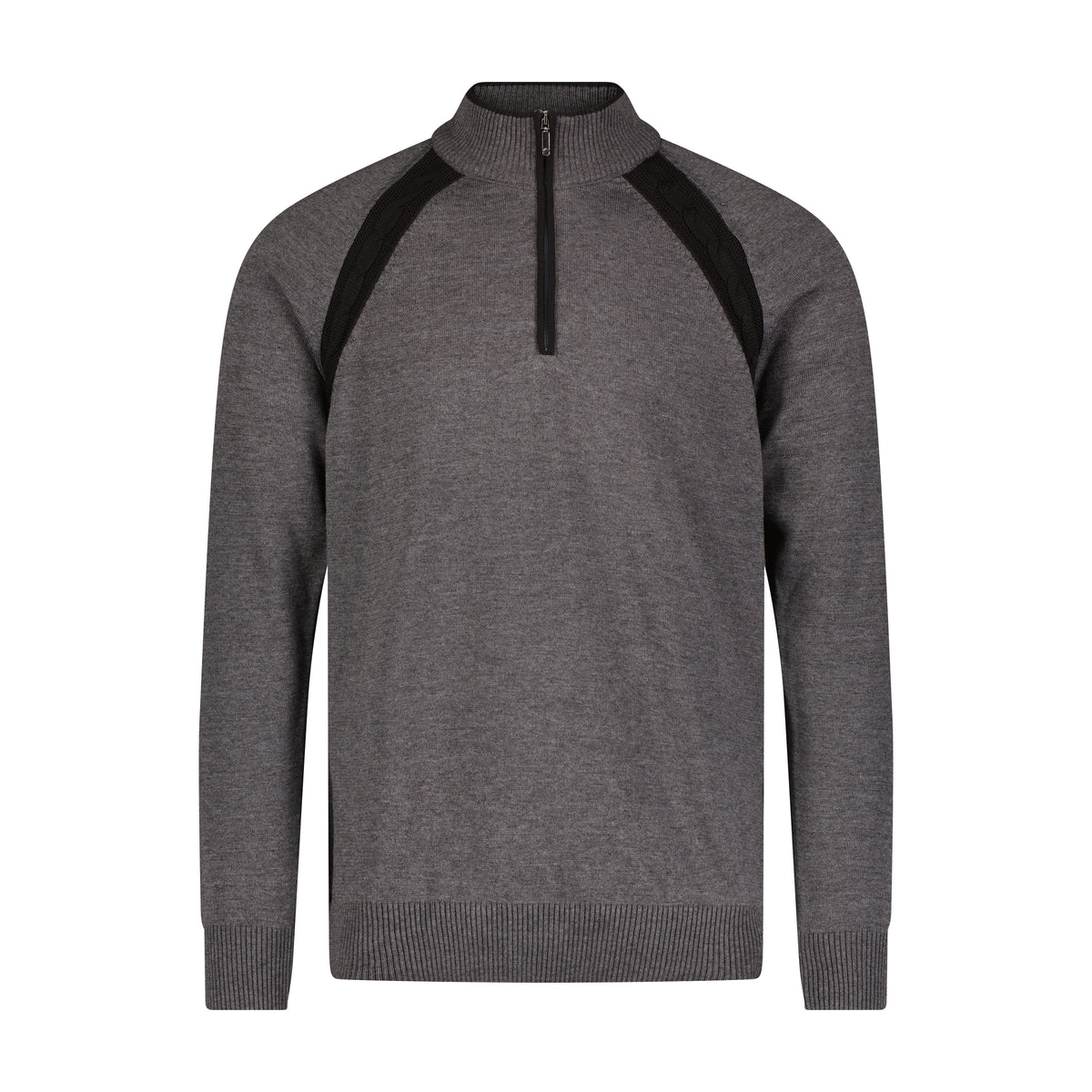 Raglan Quarter Zip Sweater