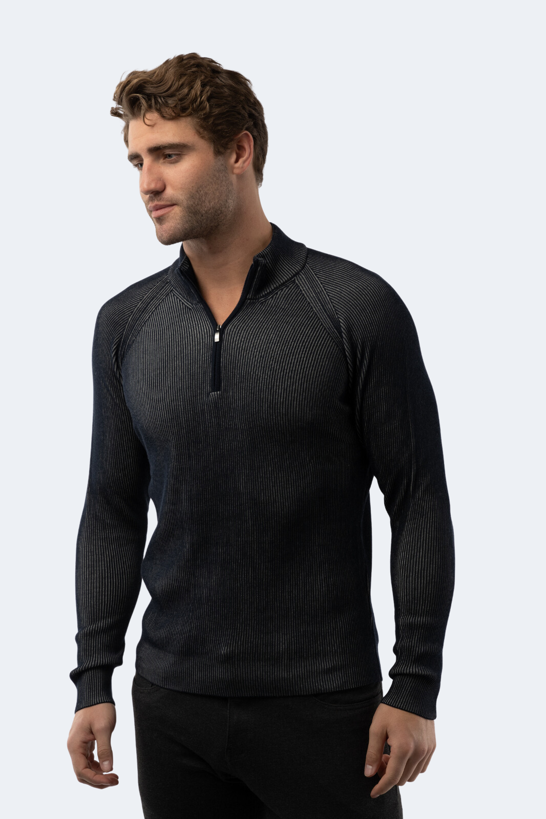 Dark Navy Quarter Zip