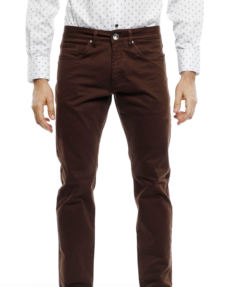 Dark Brown Denim